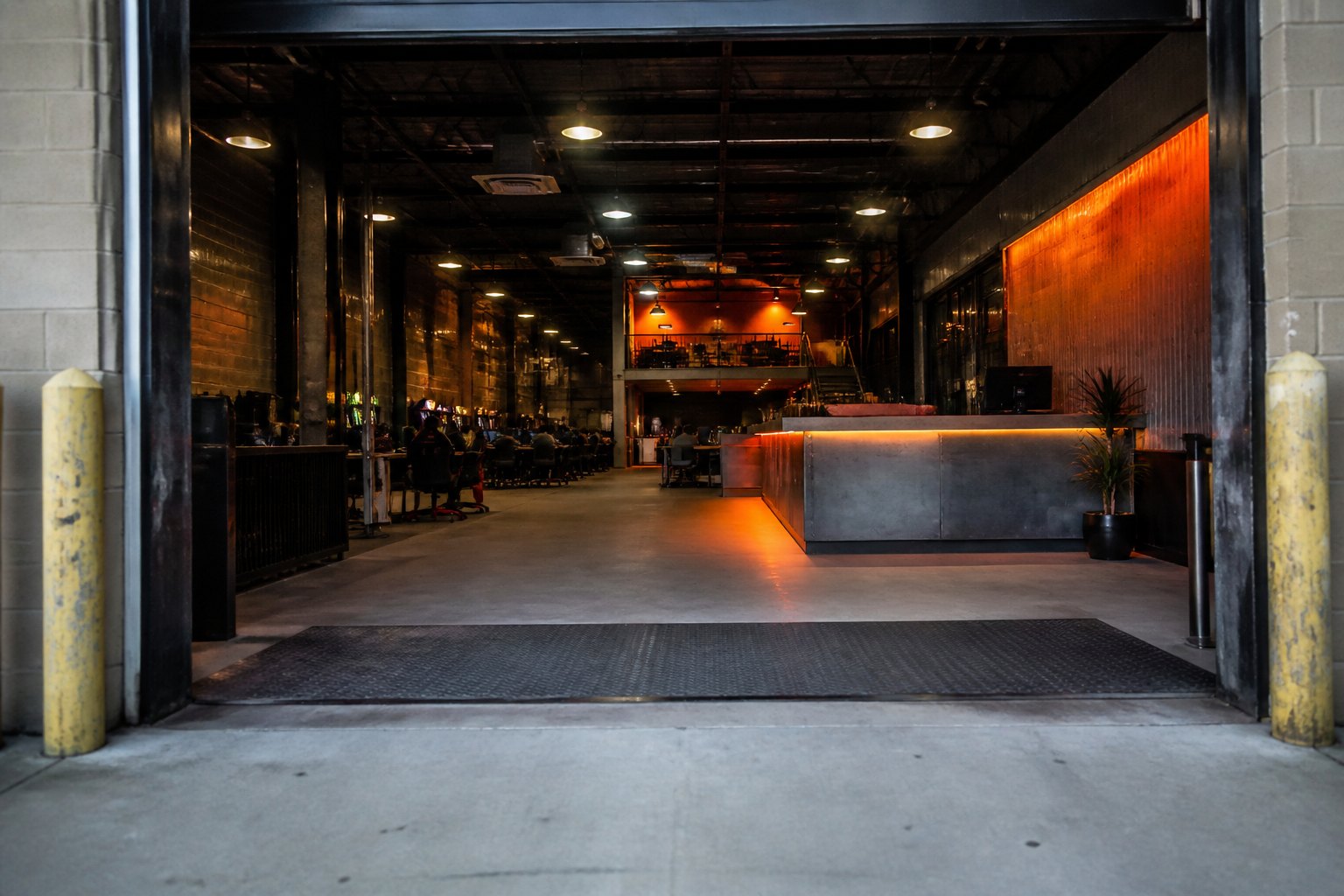 Entrance of GAMEDEPOT LAN WAREHOUSE